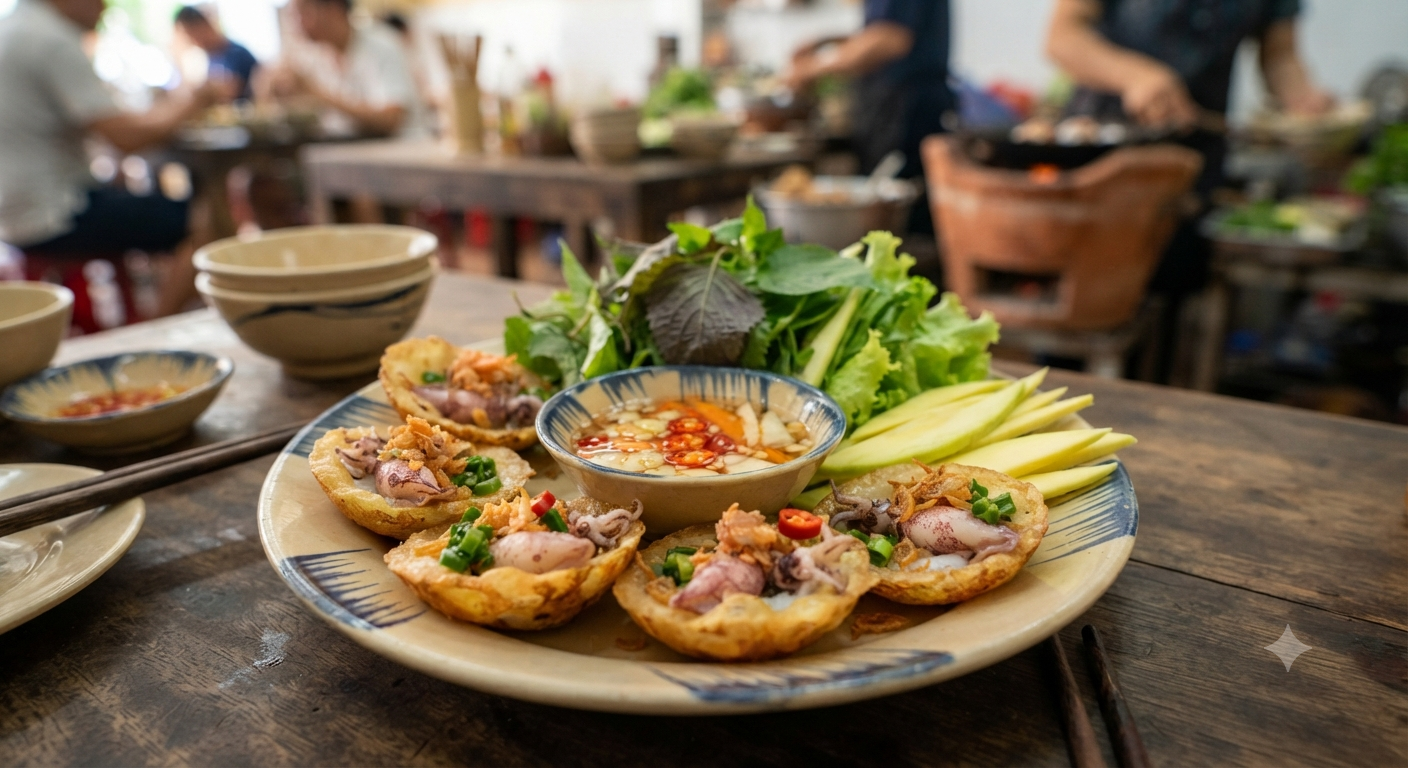 Bánh Khọt Mực: Độc Đáo và Đậm Đà Khó Cưỡng